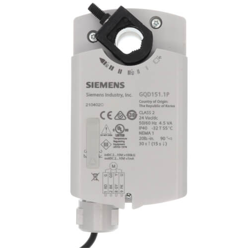 Siemens GQD Series Damper Actuator