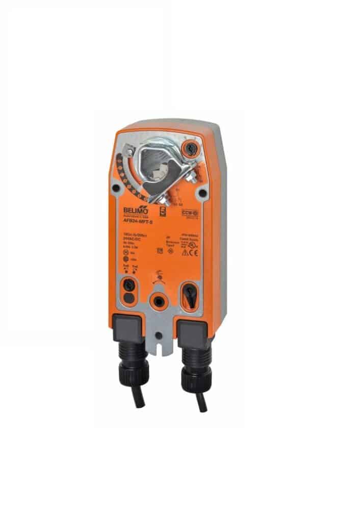 Belimo AFB24MFTS Damper Actuator, 180 inlb, SR, 24V, MFT, 2 x SPDT